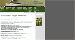 Desktop Screenshot of berger-biotechnik.com