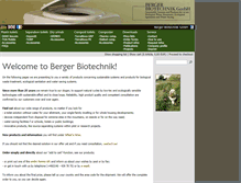 Tablet Screenshot of berger-biotechnik.com